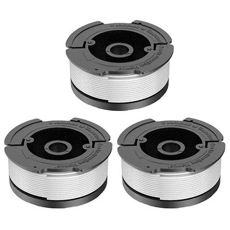 AF-100-3ZP 3-pack spolar för Black & Decker LST300 / ST7700 gräsklippartrådsrullar