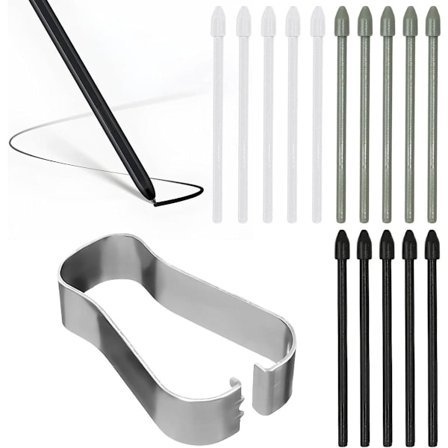 - 15 st reservspetsar Kompatibla med Samsung S Pen Stylus spetssats för Galaxy Tab - Hög kvalitet_yu