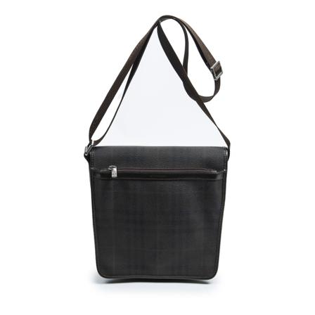 Burberry Vintage, Pre-owned Crossbody Messenger Zwart, Heren, Maat:ONE Size