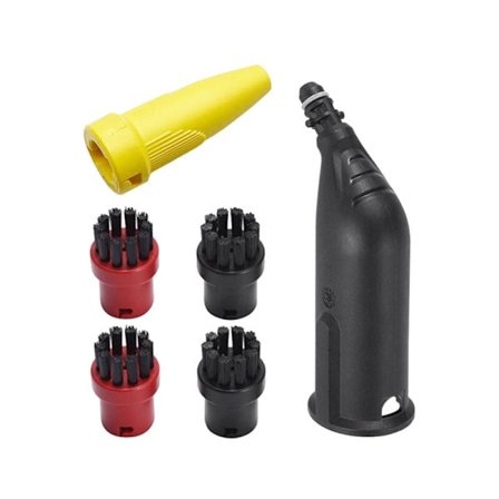 Elektrisk dampmotorbørstebørste sett dyse nylonbørster egnet for SC1 SC2 SC3 SC4 SC5 Easyfix støvsuger