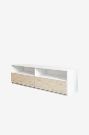 Hanah Home - Tv Stativ Centra - Beige - TV-bänkar & mediabänkar - Från Homeroom