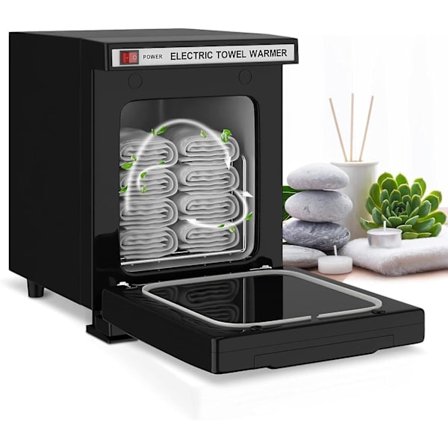 5L Håndklevarmer, Profesjonell Mini Varmeskap for Håndklær, 360 Høy Temperatur Oppvarming, for Ansiktspleie