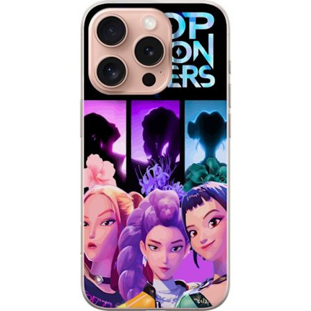 Kompatibelt Mobilskal till Apple Apple iPhone 16 Pro Kpop Demon Hunters Skuggor Hjältar Stiger Mysterious Anime Power