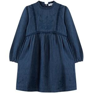 Tartine et Chocolat Embroidered Dress Blue 8 Years - Dresses - 8 years - Blue