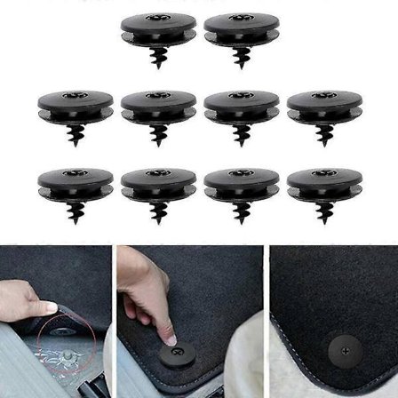 Bilmatte Klemmer Festegrep Klemmer Gulvholder Hylser Feste[CO]