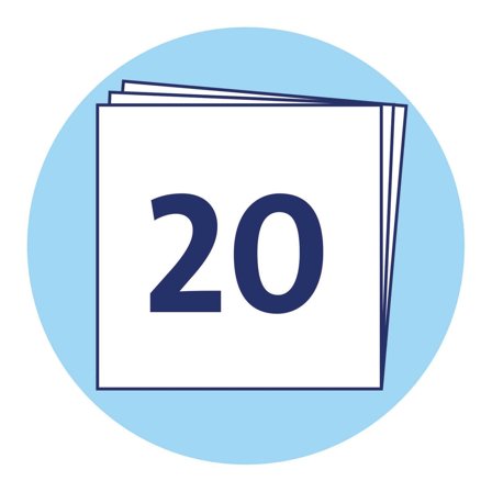 PELIKAN Zeichenblock A3 20 Blatt C3/20 FSC-Mix