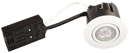 Scan Products Luna QI Downlight 3000 K, 5 W, udendørs Hvid, Belysning