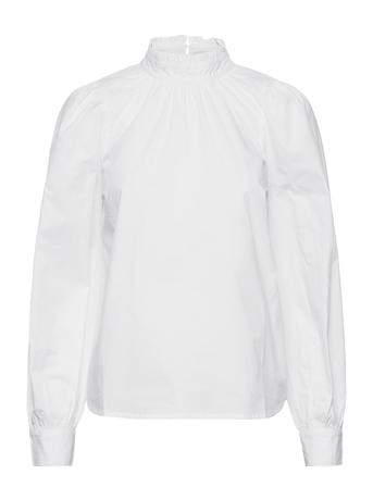 Betine Haddis Ls Top White MOSS COPENHAGEN