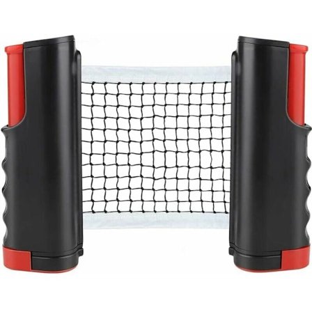Pingisnätet, Retractable Bordtennisnät/Ersättningssats, Justerbart Nät, Bärbart Resenät, Inomhus- och Utomhustillbehör