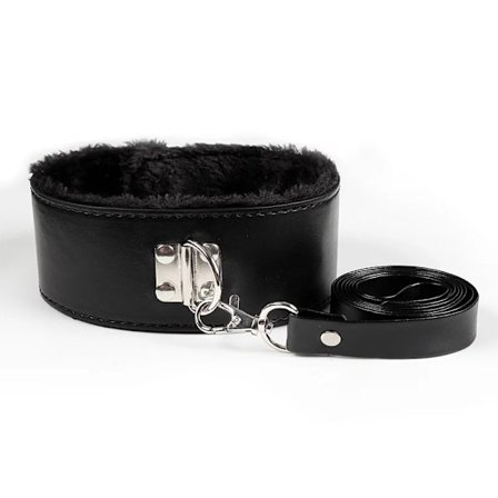 Furry SM Krage Lang Bånd Slave Krage BDSM Bondage Choker Voksen Sex Spill Tilbehør Sexy Restriksjoner Sexleketøy For Voksne 18