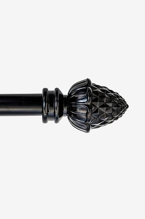 Jotex - Gardinstang 110-200 Cm Black mdf/metal - Kotte - Køb Gardinstænger hos Jotex