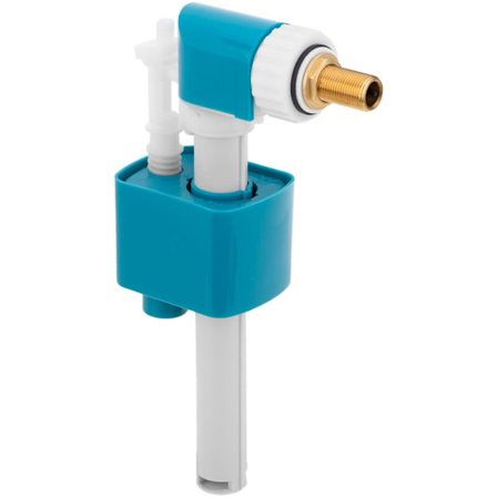 Blå kompakt flottørventil for WC-tank