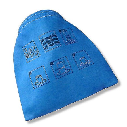 1 stk. tekstilfilterstofpose til Einhell våd- og tørstøvsuger reservedele kludfiltre husholdningsrengøringskludfiltre