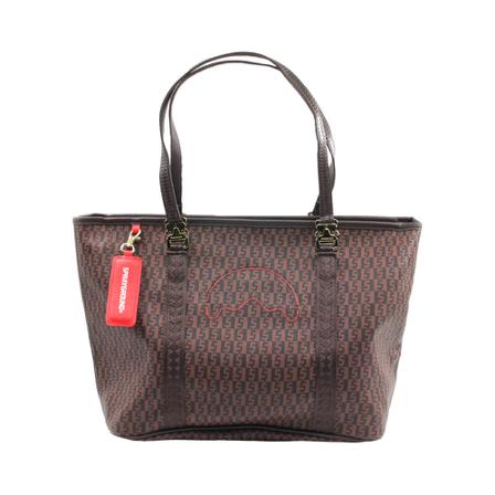 Sprayground, Handbags Bruin, Dames, Maat:ONE Size,Ritsen