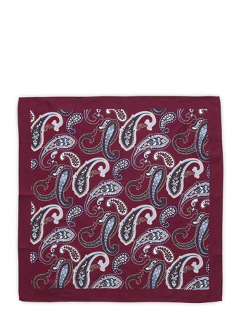 Pocket Square Burgundy Amanda Christensen