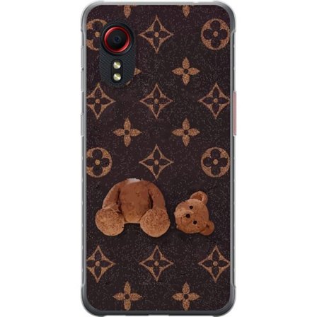 Yhteensopiva Puhelinkuori Samsung Samsung Galaxy Xcover 5 Graafinen monogrammikuvio, jossa taiteellisesti muotoiltu nalle