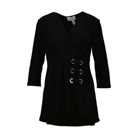 Joseph Ribkoff, tunic Czarny, Kobieta, Rozmiar: L