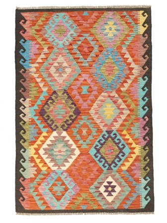 Kelim Afghan Old Style Vloerkleed Handgeweven 107X160 Afghanistan