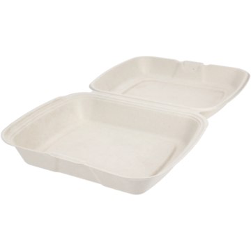 Takeawayboks Bagasse 1-rom