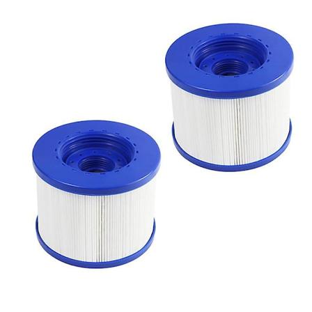 Ilmapatjan kylpytynnyrin suodatinpatruunat - 2 kpl setti, 60 mm