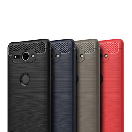 Stöttåligt Armor Carbon Tpu-skal Sony Xperia Xz2 Compact - Fler Röd