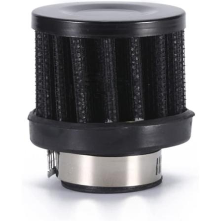 25mm Mini Nonwoven Tyg Luftintagsfilter Biltillbehör Motorventilation för skoter terrängmotorcykel(2st)