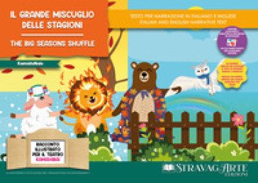 Il Grande miscuglio delle stagioni. Storia kamishibai. Ediz. italiana e inglese. Con QR code per traduzioni (FR/DE/ES) e materiali didattici 