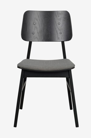 Rowico Home - Stol Nagano, 2-pak - Sort - Stole - Fra Homeroom