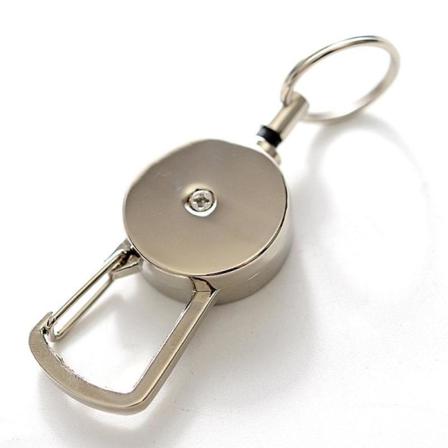 25 Mm Elastisk Nyckelring Recoils Infällbar Anti Lost Keychain Se