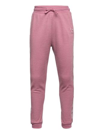 Hmlwulba Pants Sweatpants Mjukisbyxor Rosa Hummel