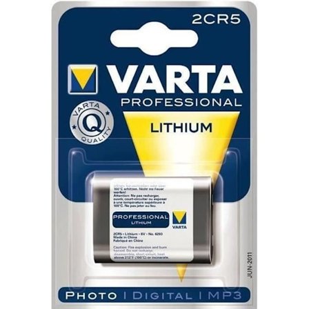 2CR5 VARTA Lithium batteri