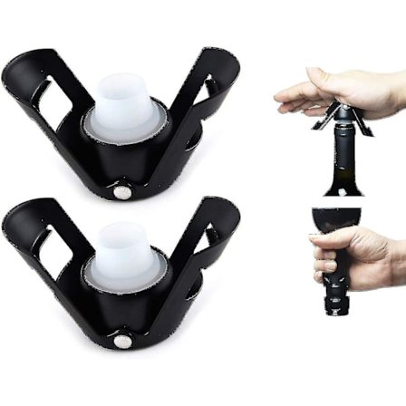 2 kpl Tyhjiötiiviit Korkki Viinipullon Sulkija Viinipullon Sulkija Tyhjiömuovi Tyhjiö Sulkija