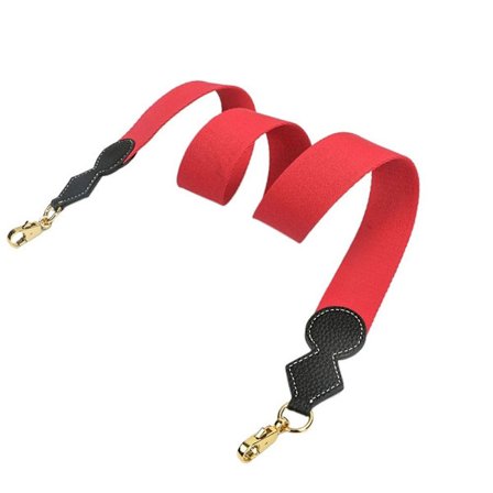 Bomull handväska Strap Axel Crossbody Strap RÖD