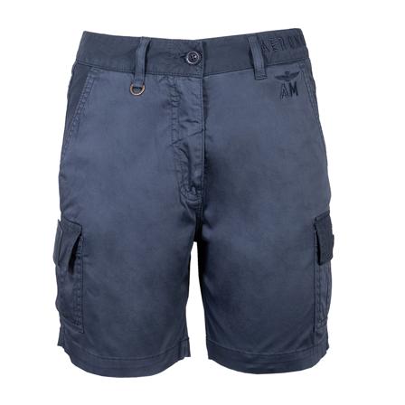 Aeronautica Militare Casual Korte Broek , Blauw , Dames , Maat: M