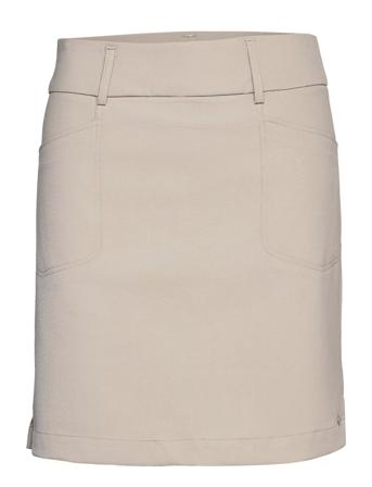 Lds Grace Skort 50Cm Kort Skjørt Beige Abacus