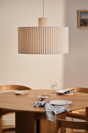 Jotex - ALINA taklampe ø 60 cm Beige farge - Kjøp Taklamper hos Jotex