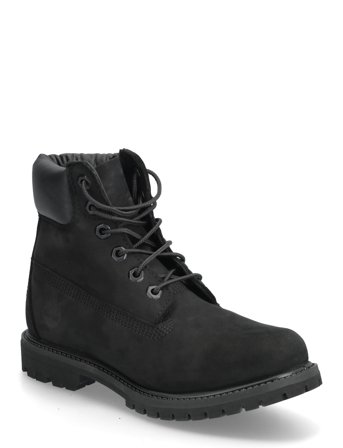 Timberland 6 Inch Lace Up Waterproof Boot - Black - 37