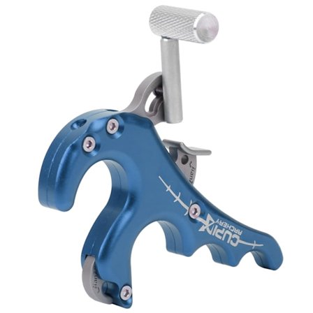 Metal Release Aids Fire Fingre Greb Tommelfinger Caliper Trigger Compound Bue Tilbehør blå