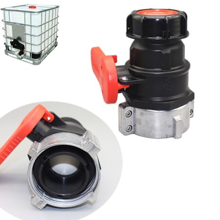 Adapteri säiliöön, venttiiliin, liittimiin, putkiliitäntä DN50 (75 mm)