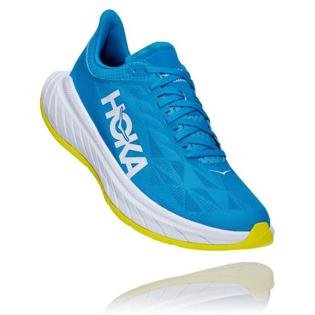 Hoka One One Men's Carbon X 2 Men Running shoes Blue 41 1/3