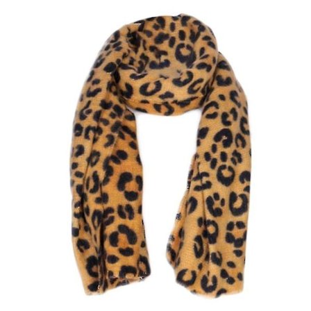 200x90cm Vinter Pashmina Överdimensionerad Stor Scarf Vintage Leopard Djurtryck Lång Filt Tassels Sjal Wrap Halsvärmare q