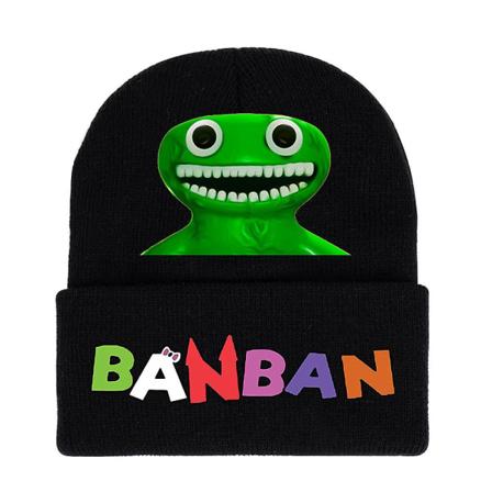 Garten Of Banban Game Print Strikket Beanie Hat Vinter Varm Ski Cap Skull Caps Voksen Børn Unisex gaver C