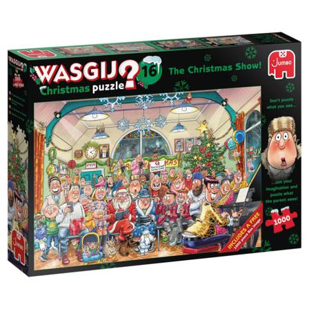 Wasgij 16 The Christmas Show Pussel 1000 Bitar 19183 Multifärg