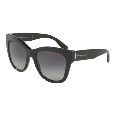 Dolce & Gabbana, Sunglasses Printed 4270 Czarny, Kobieta, Rozmiar: ONE Size