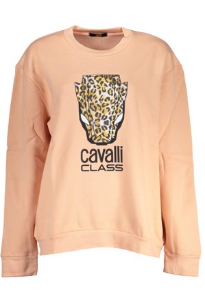 Cavalli Class Felpa Senza Zip Donna Rosa