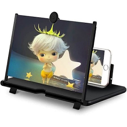 16'' Näytön Suurennuslasi, 3D Puhelimen Näytön Suurennuslasi, Mobiilipuhelimen Näytön Suurennus Kaikille Älypuhelimille