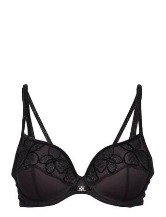 Lous_Padded_Heartshape Lingerie Bras & Tops Push Up Bras Musta Marie Jo