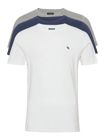Anf Mens Knits T-shirt Multi/mønstret Abercrombie & Fitch