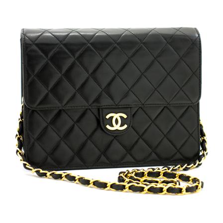 Chanel Vintage, Pre-owned Timeless Bag Zwart, Dames, Maat:ONE Size,leer