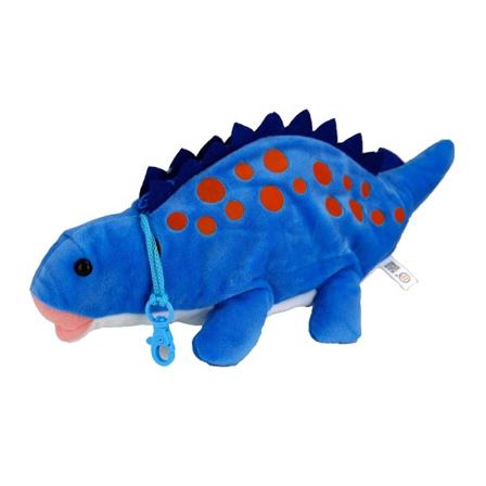 Pehmeä plyysikynäkotelo Kynäkotelo Koulutarvikekotelo Sininen KLB